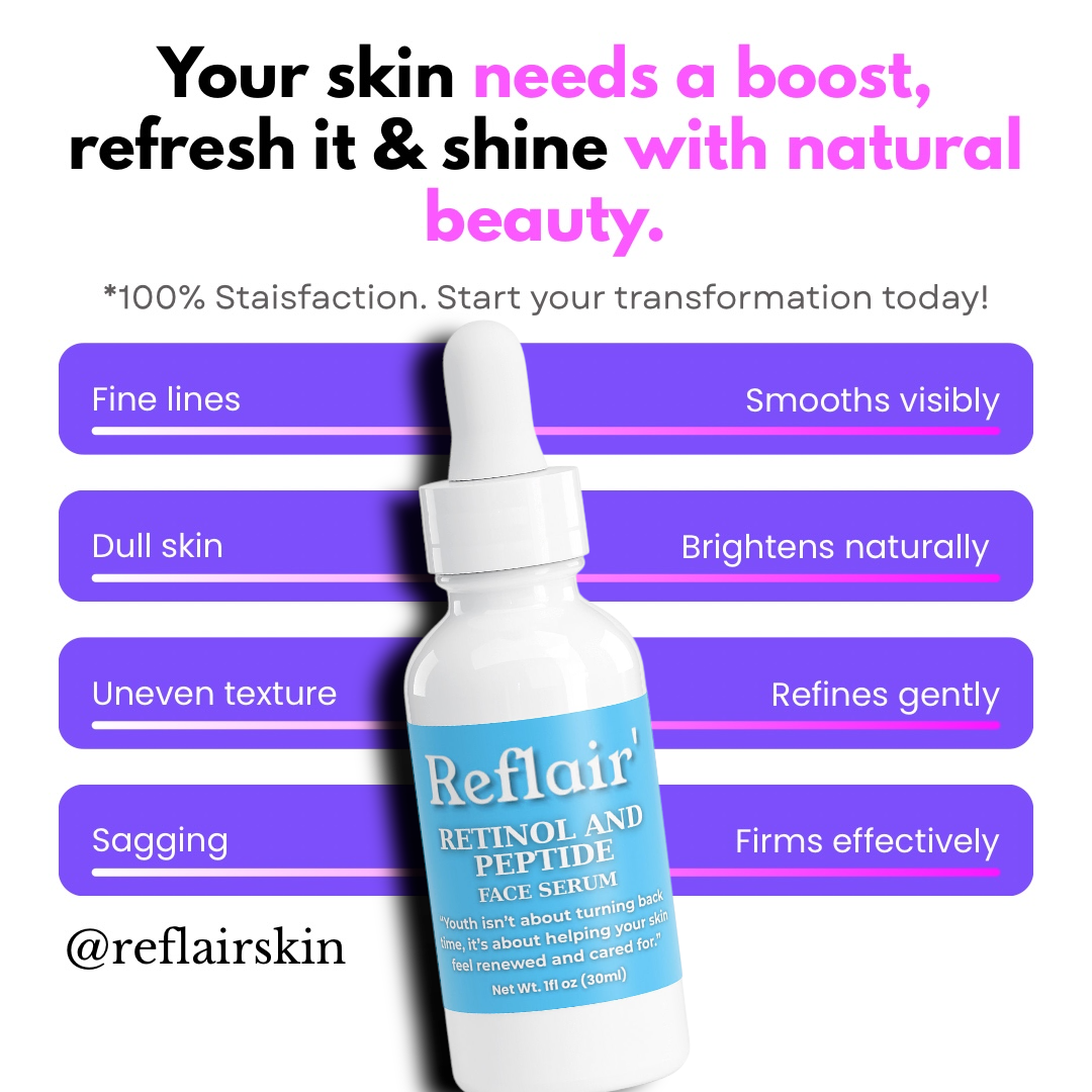 Retinol and Peptide Face Serum